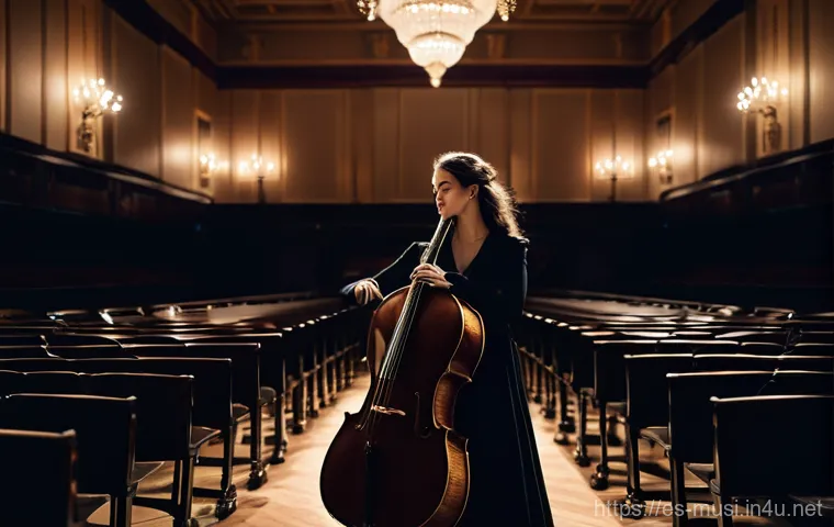 첼로 연습 계획 세우기 - **Prompt: Dedicated Cellist in a Structured Practice Room**
    An image depicting a young female ce...