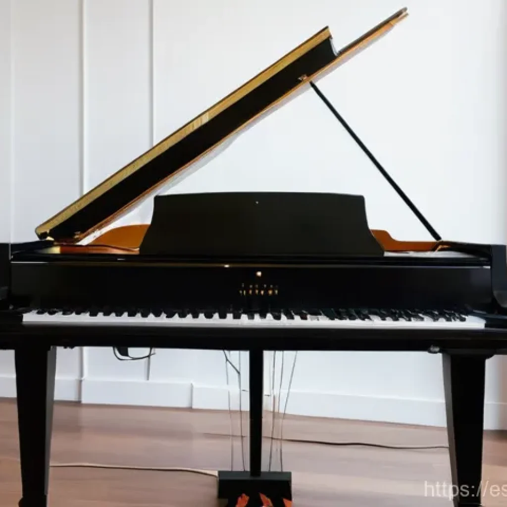 피아노 학습 앱 추천 - **Prompt 1: Cozy Home Piano Practice with Tech**
    "A cozy and modern living room setting bathed i...